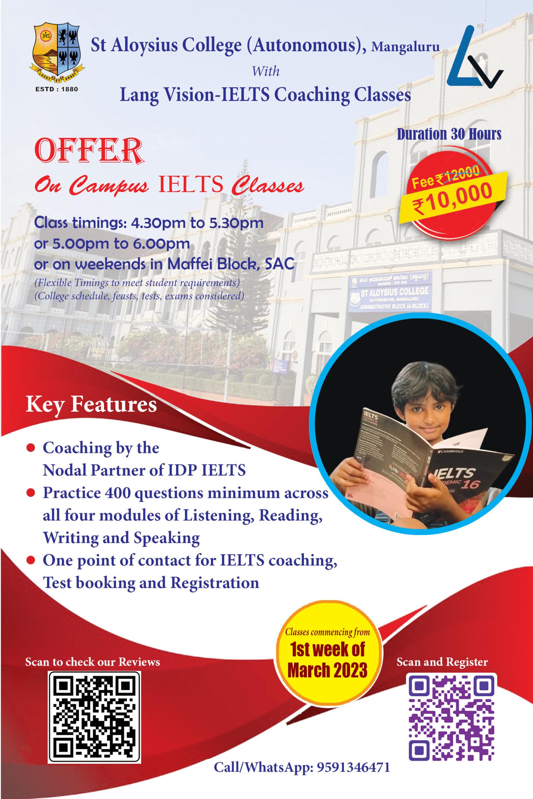 On Campus IELTS Coaching
