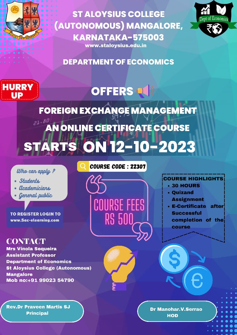 22307-FOREIGN EXCHANGE MANAGEMENT